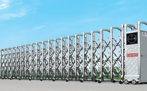 Cổng xếp inox 201