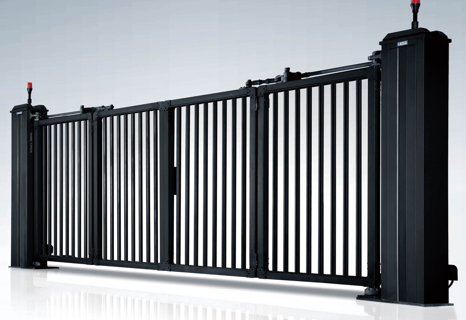 cổng xếp inox